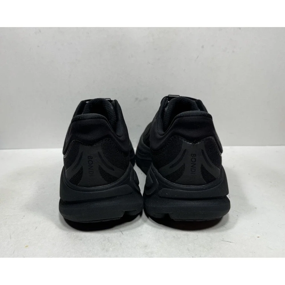 Hoka One One Bondi 9 Running Shoes Men's Size 13 D Triple Black 1162011-BBLC
